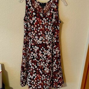 Perceptions petite fall colors dress‎